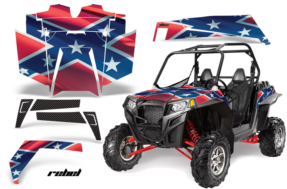 Polaris RZR 900XP 2011 Graphics REBEL